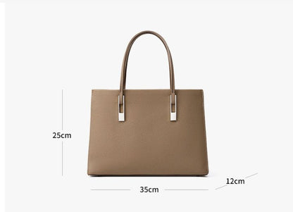 Large Capacity Top Layer Cowhide Tote