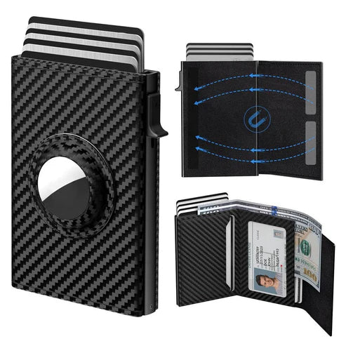 Men's Ultra-thin Smart Wallet Card Clamp